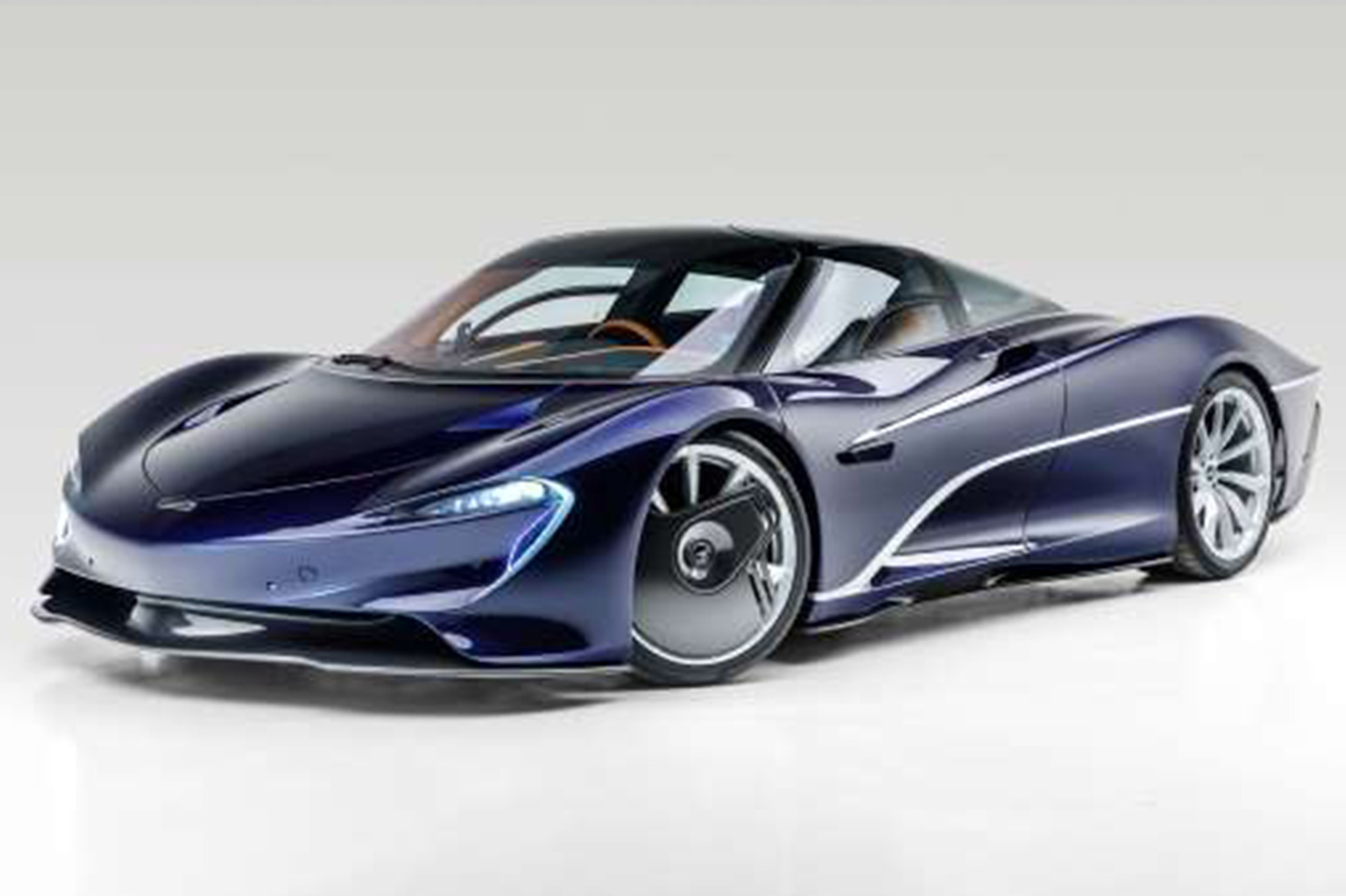 McLaren Speedtail Dark Blue